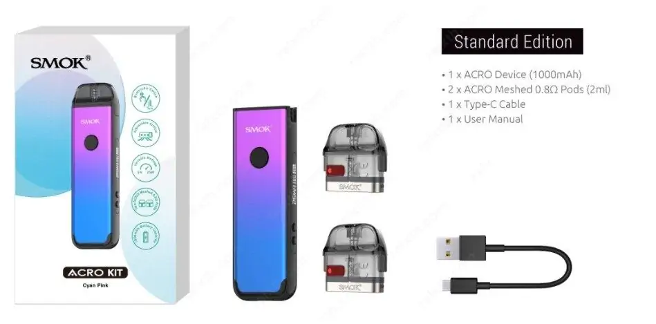 smok acro pod kit