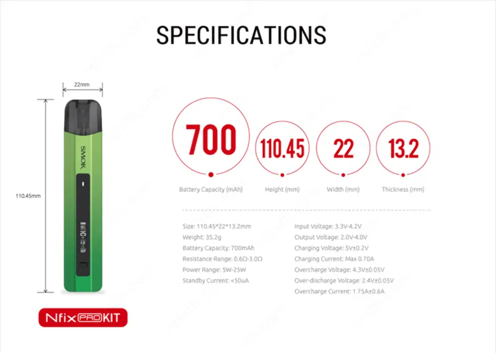 smok nfix pro pod system kit