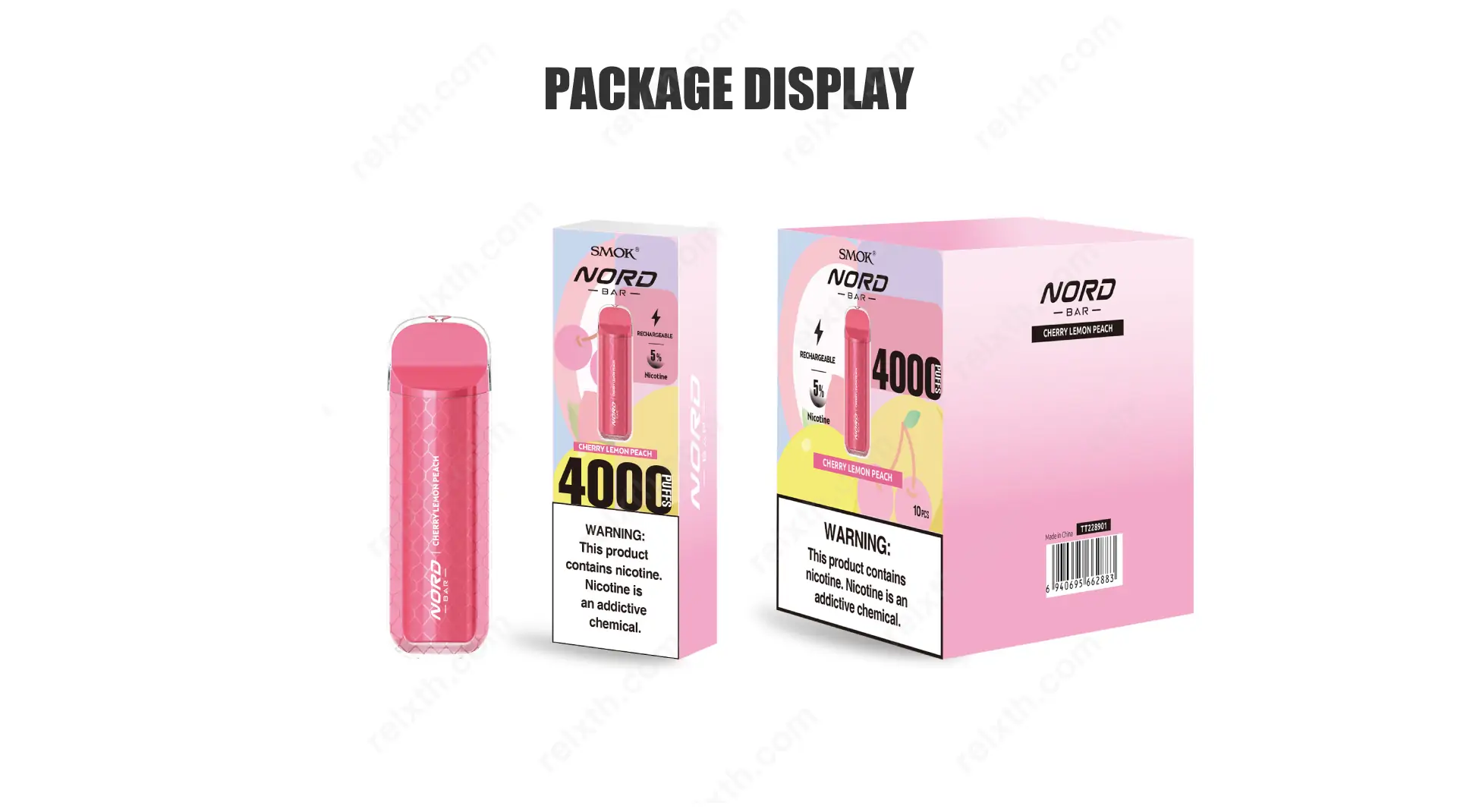 smok nord bar disposable pod