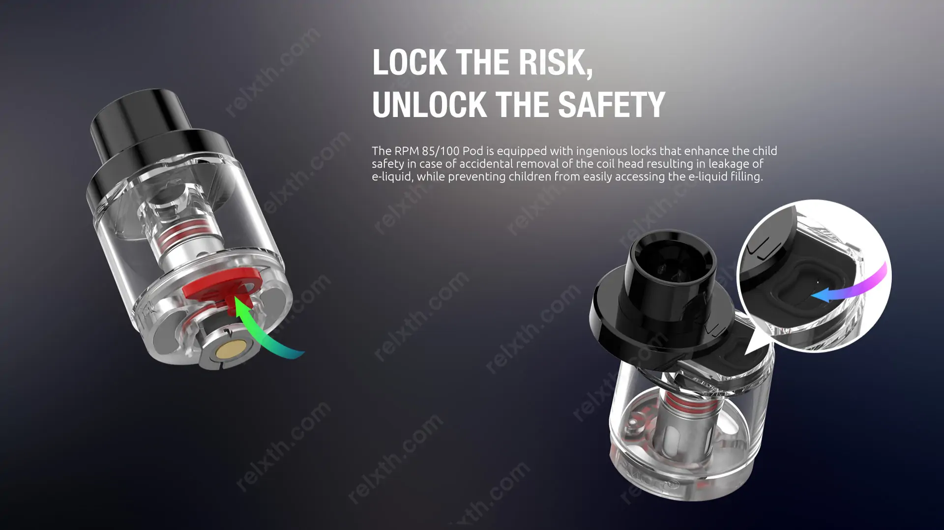 smok rpm 100 pod mod kit