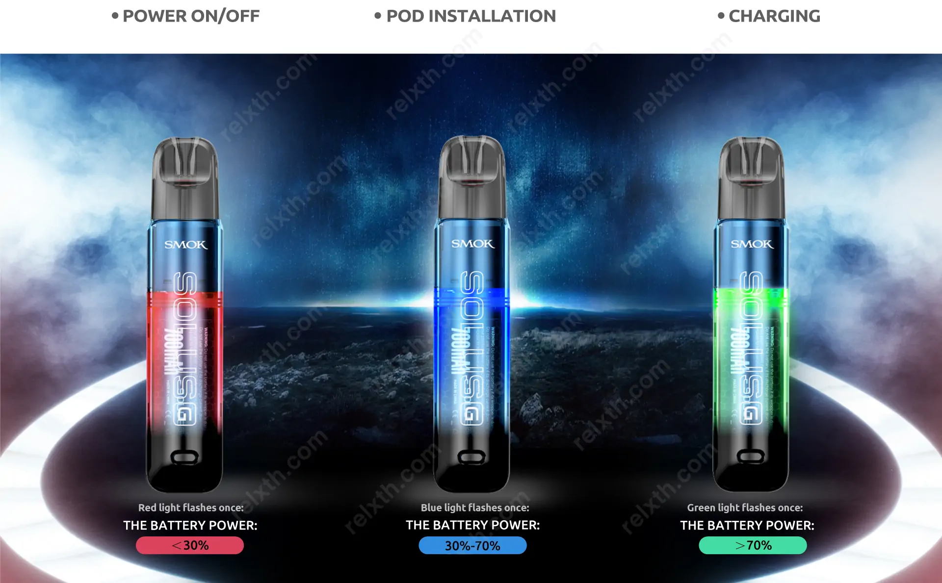 smok solus g pod kit 5