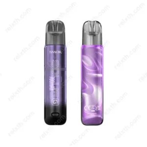 smok solus g pod kit transparent purple
