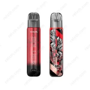smok solus g pod kit transparent red
