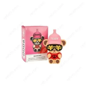 teddy disposable 9000puffs strawberry ice