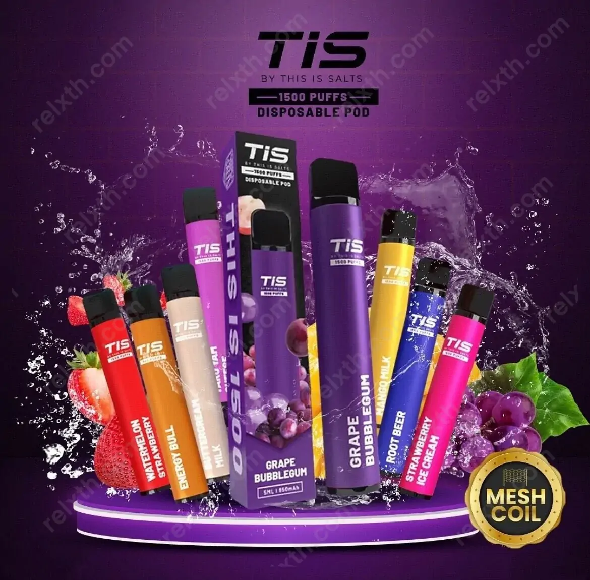 tis by this is salts 1500 disposable pod 1