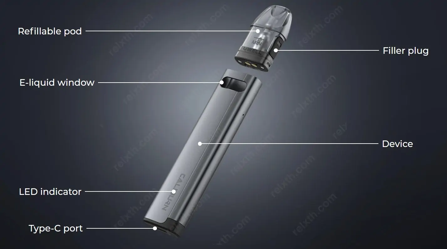 uwell caliburn a2s pod system 4