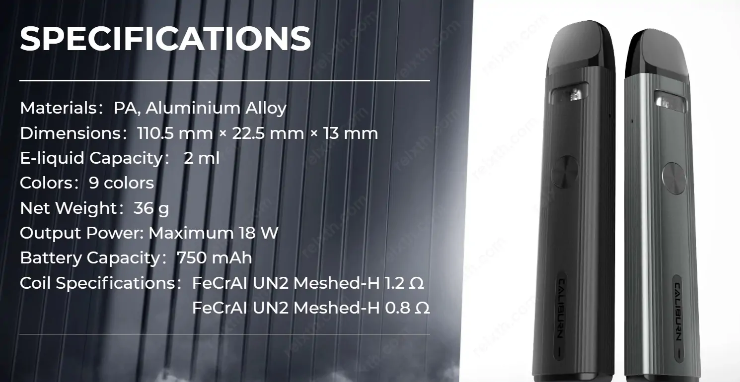 uwell caliburn g2 pod 4