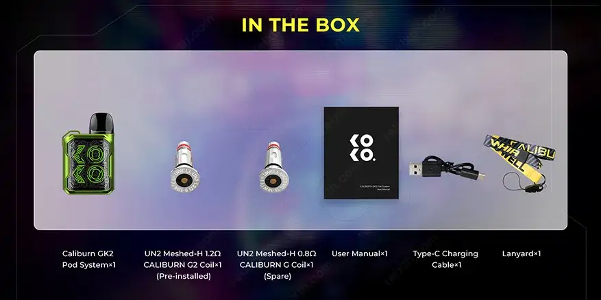 uwell caliburn gk2 pod