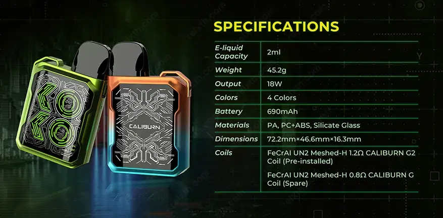 uwell caliburn gk2 pod