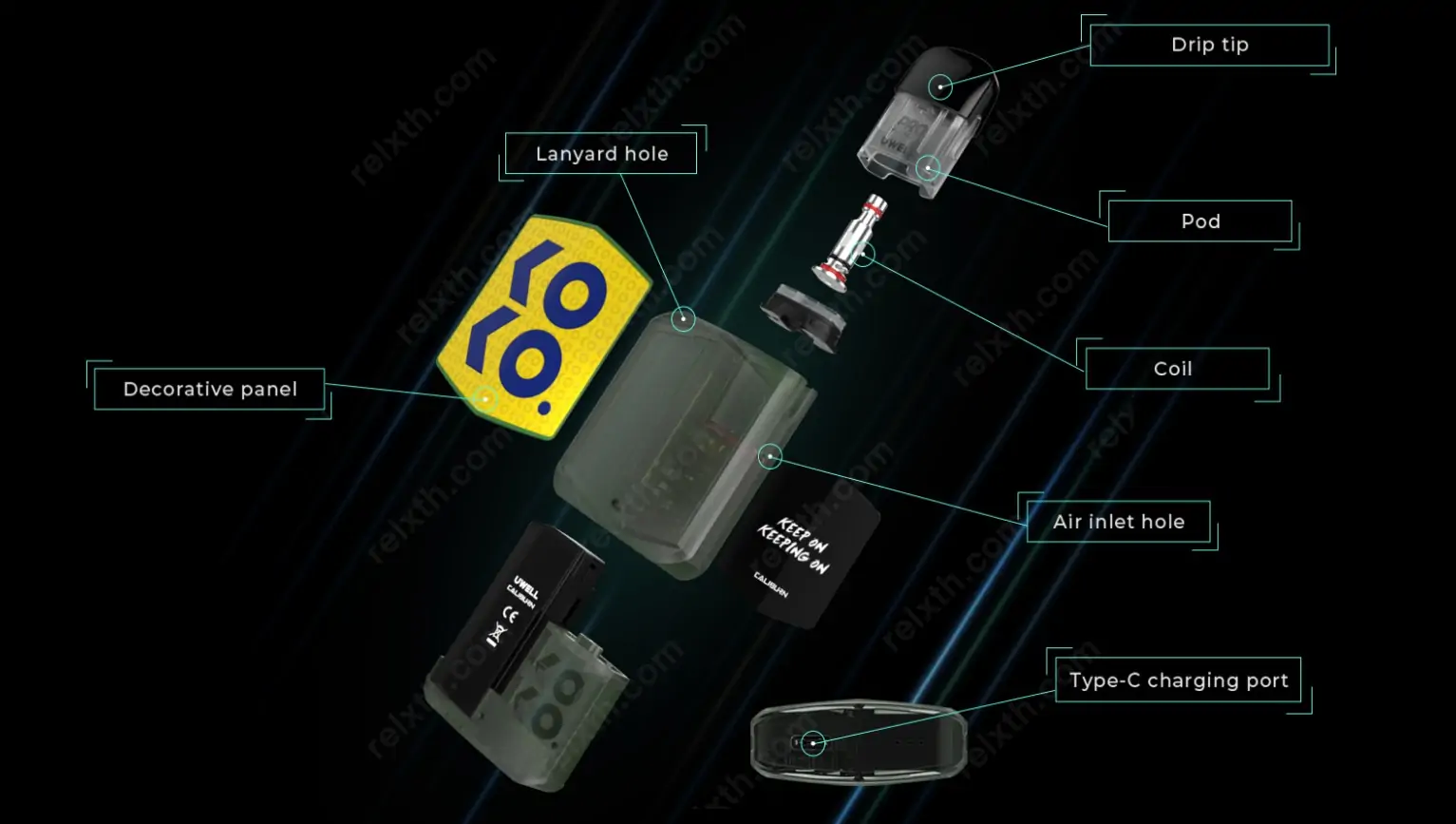 uwell caliburn koko prime world cup 2