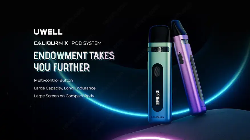 uwell caliburn x 20w pod system