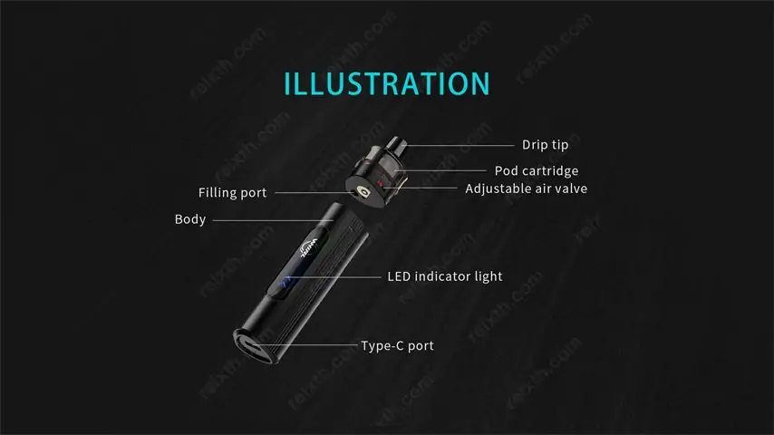 uwell whirl t1 pod mod kit 4