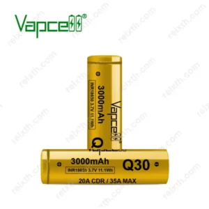 vapcell 18650 q30 3000mah 35a