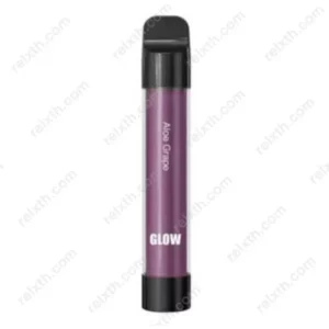 vapeman glow disposable alow grape