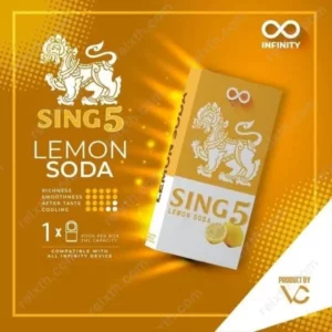 vc infinity pod sing5 lemon soda