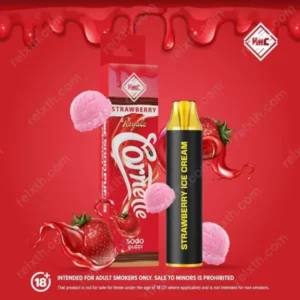 vmc disposable 5000 puffs strawberry icecream
