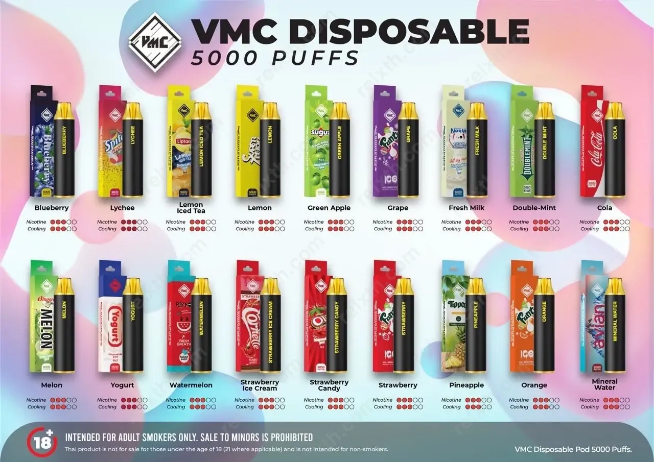 vmc pod 5000 puffs 4