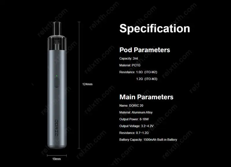 voopoo doric 20 pod system kit