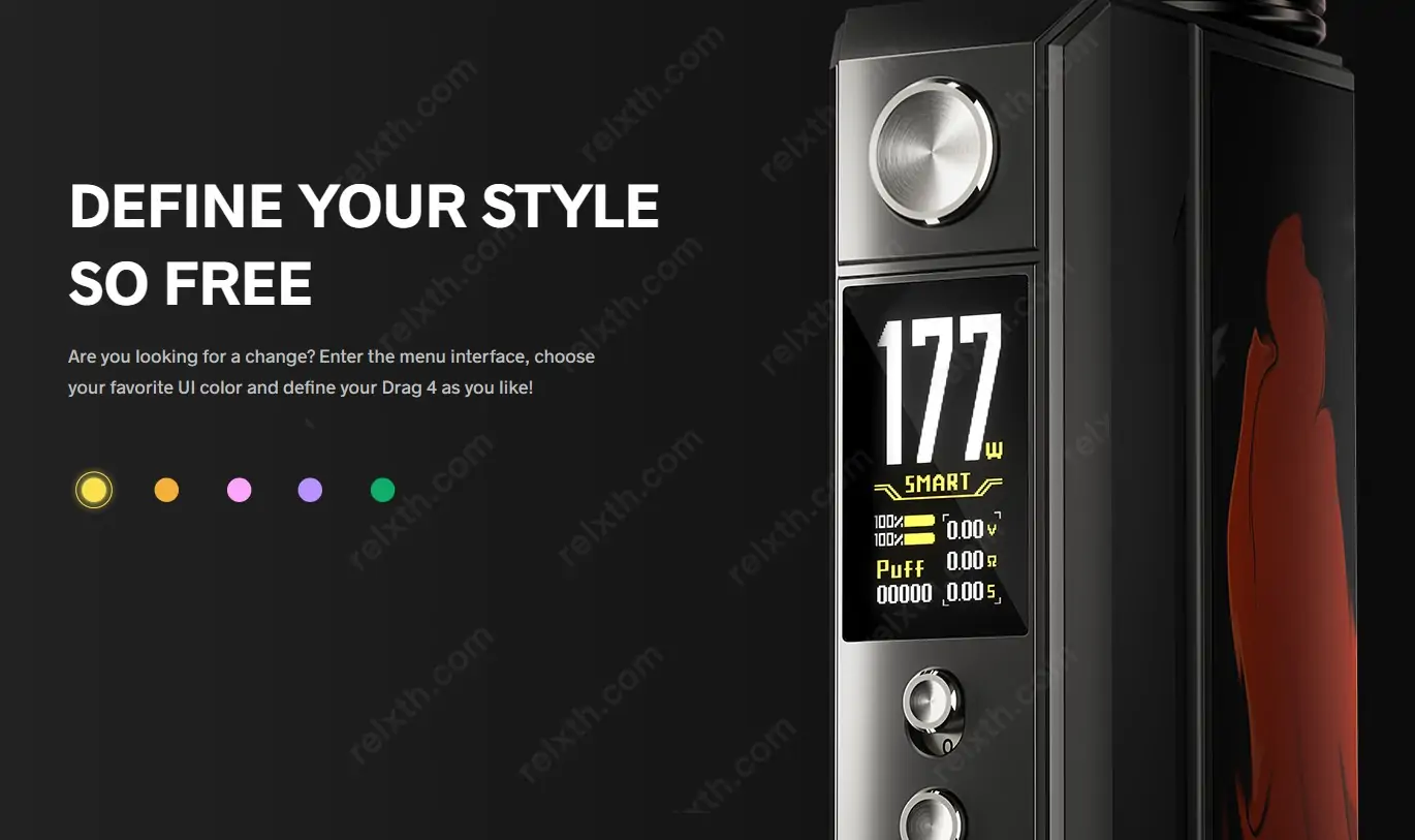voopoo drag 4 box mod 1