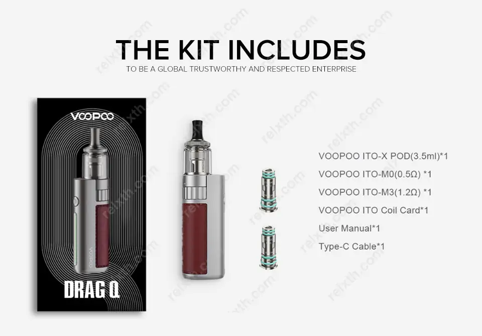 voopoo drag q pod system kit