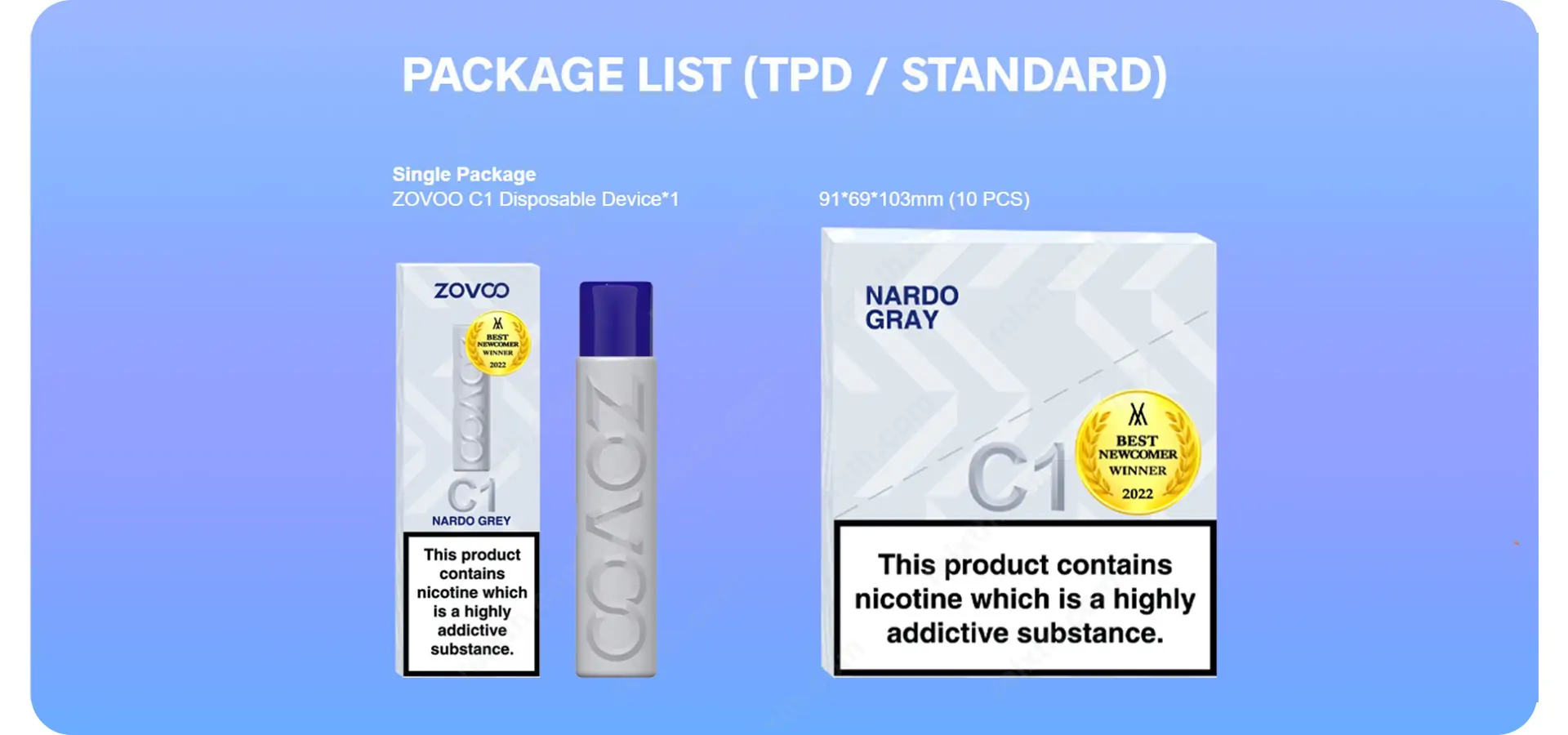 zovoo c1 pod device