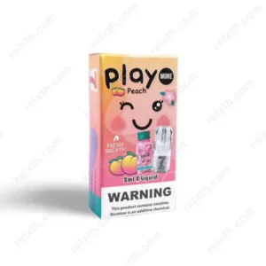 7 11 pod relx play more peach