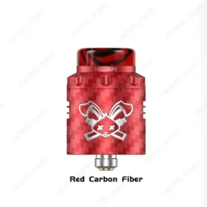 อะตอม dead rabbit v3 rda red carbon fiber